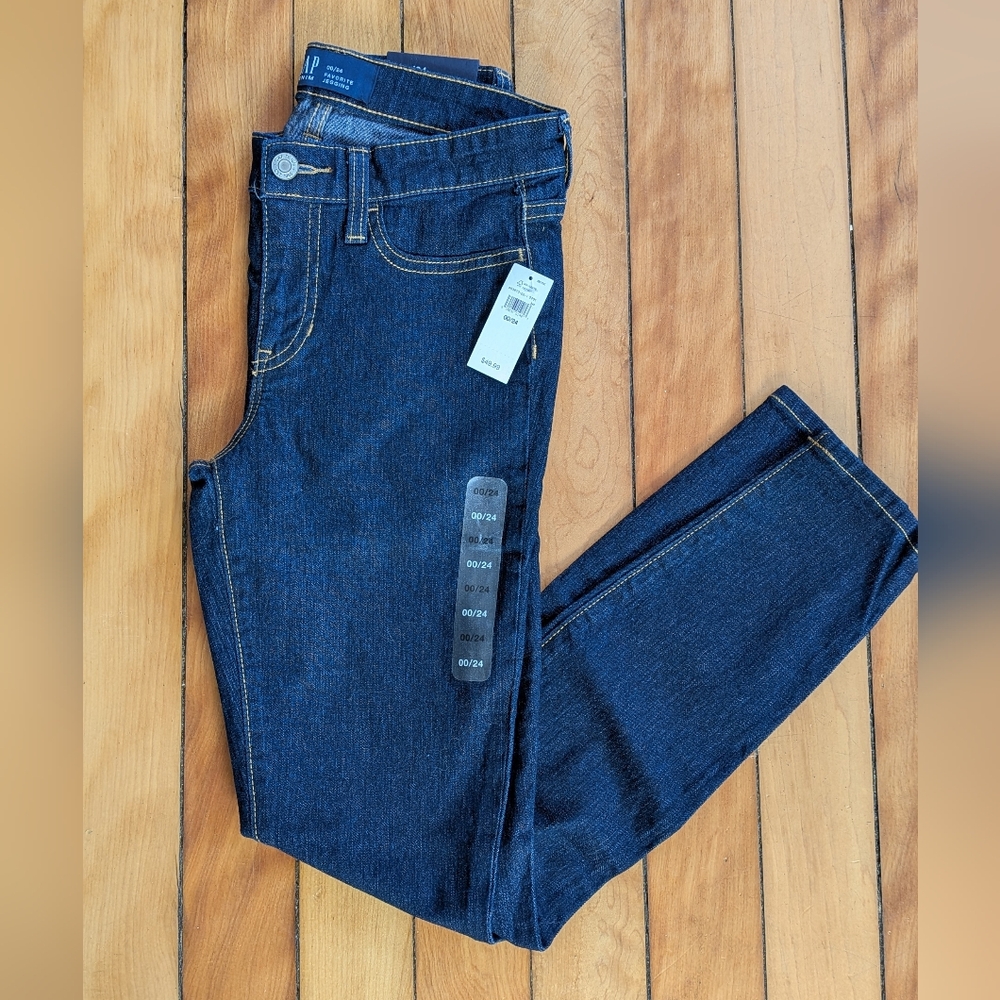 Dark Indigo Women's Straight Leg Jeans